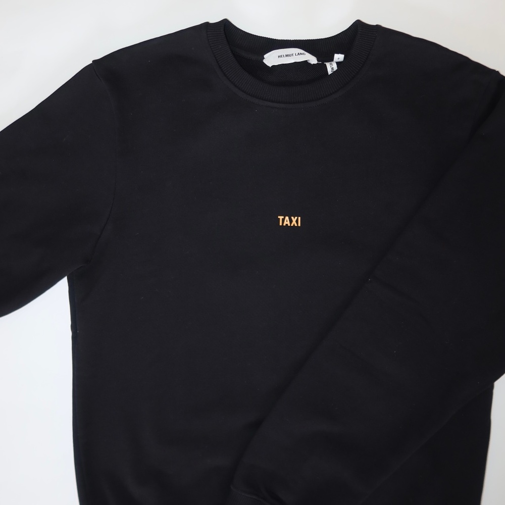 Helmut Lang Taxi Crewneck Sweatshirt Size Small